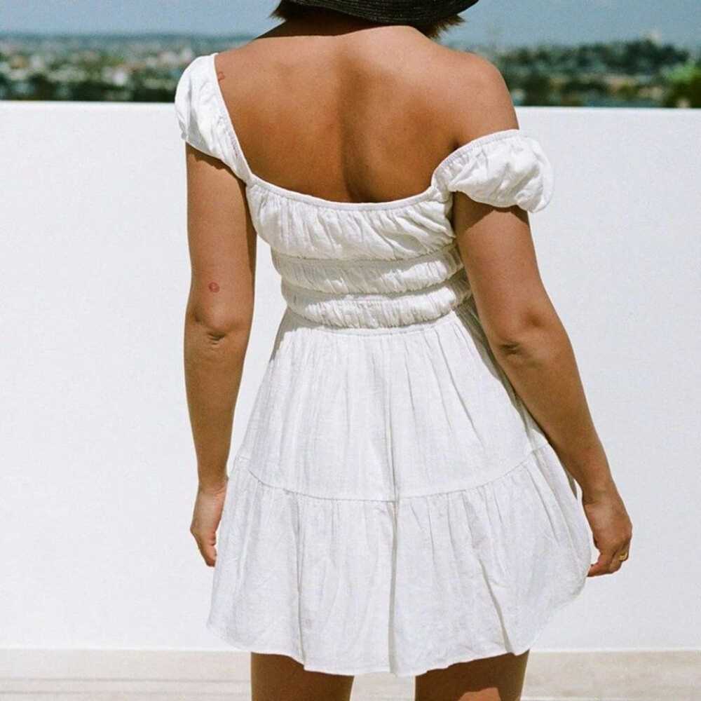 Sabo Roma Dress Bohemian Coquette Ruffle Tiered M… - image 4