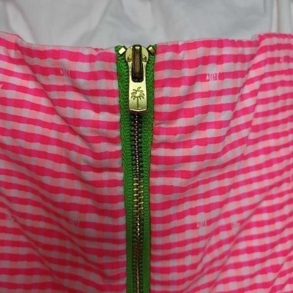 Lilly Pulitzer Lowe Fiesta Pink Pretty Gingham St… - image 10