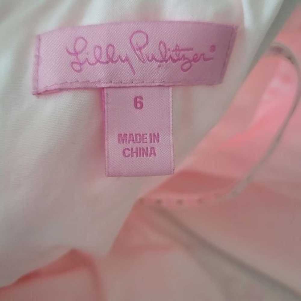 Lilly Pulitzer Lowe Fiesta Pink Pretty Gingham St… - image 11