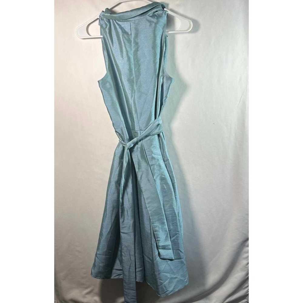Jones Studio New York Dress Light Blue Rockabilly… - image 4