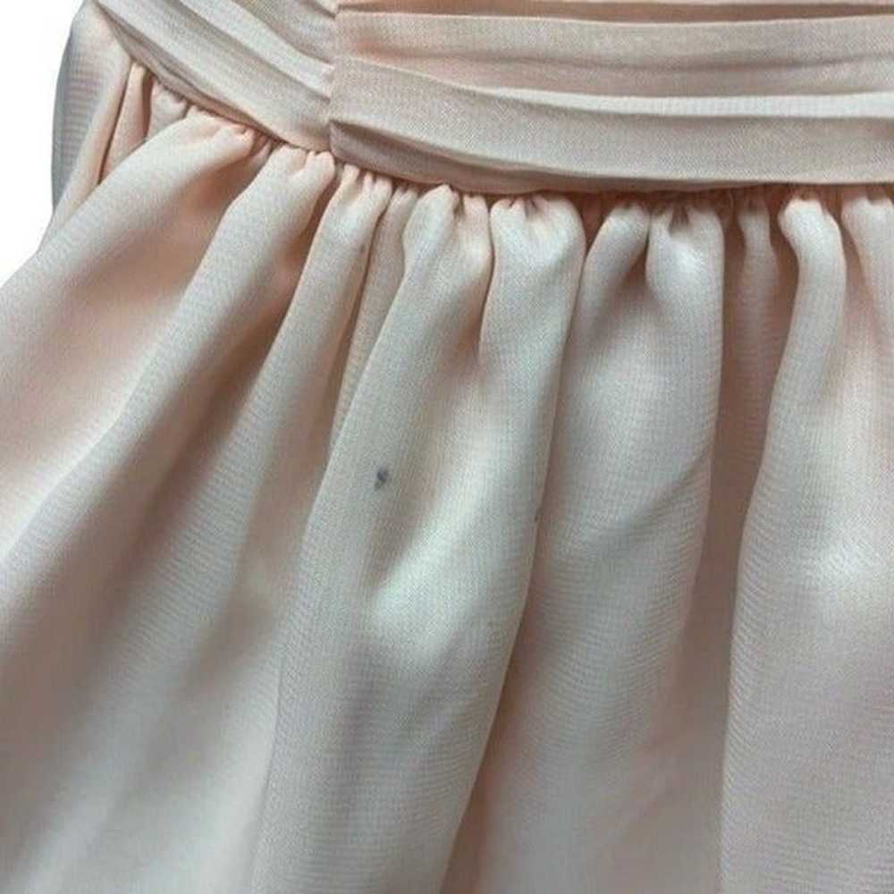 Cinderella Womens Strapless Dress Pink Pleated Ru… - image 10
