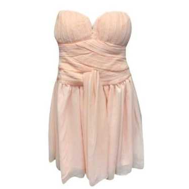 Cinderella Womens Strapless Dress Pink Pleated Ru… - image 1