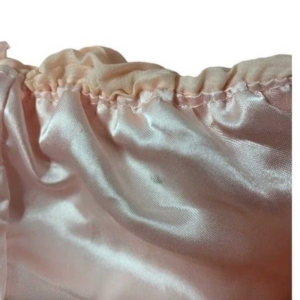 Cinderella Womens Strapless Dress Pink Pleated Ru… - image 9