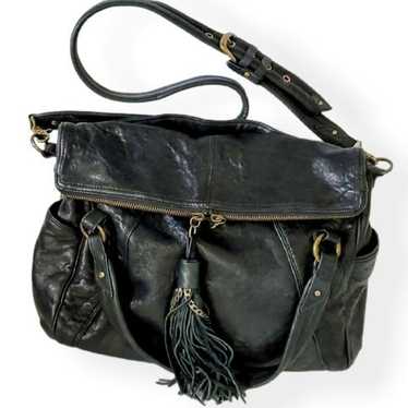 Junior Drake Junior Drake Leather Bag Messenger C… - image 1