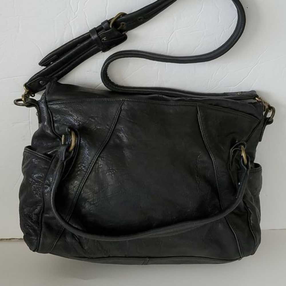 Junior Drake Junior Drake Leather Bag Messenger C… - image 3