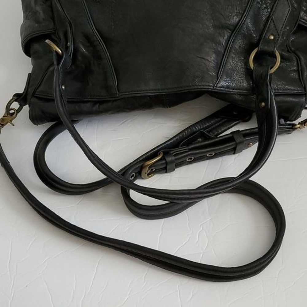 Junior Drake Junior Drake Leather Bag Messenger C… - image 4