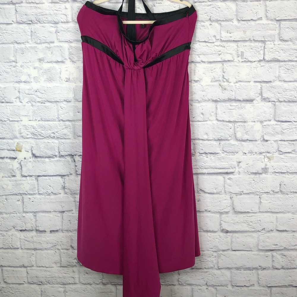 RK Pink/Black Halter Dress XL - image 3