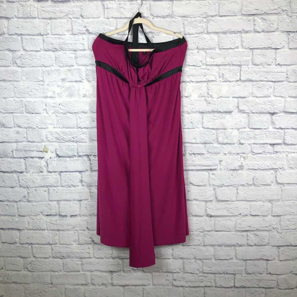 RK Pink/Black Halter Dress XL - image 5