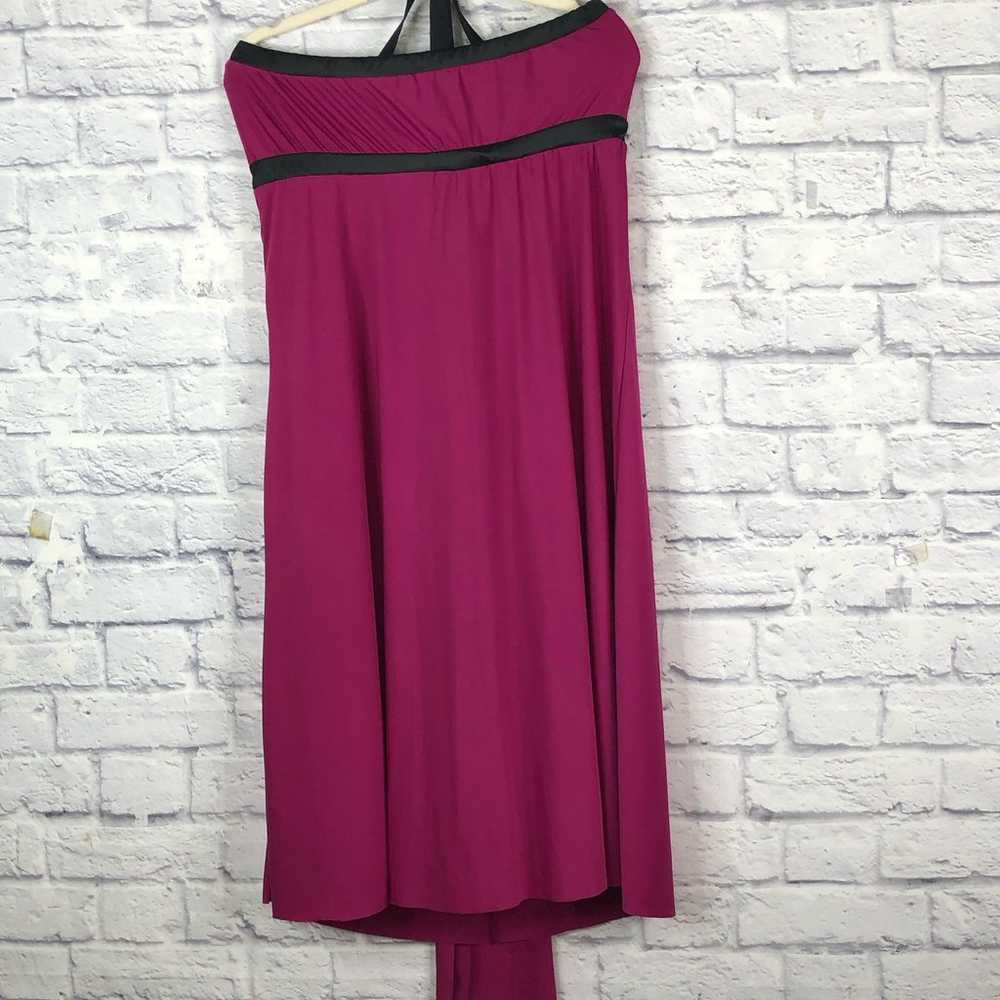 RK Pink/Black Halter Dress XL - image 6