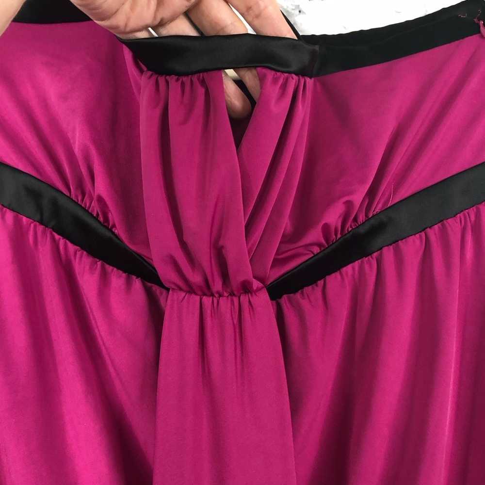RK Pink/Black Halter Dress XL - image 7