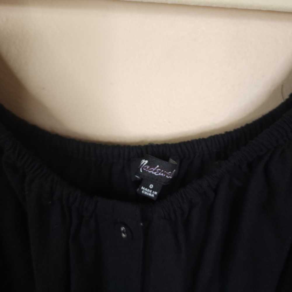 Madewell Margie Mini Dress in Black Size 0 - image 7