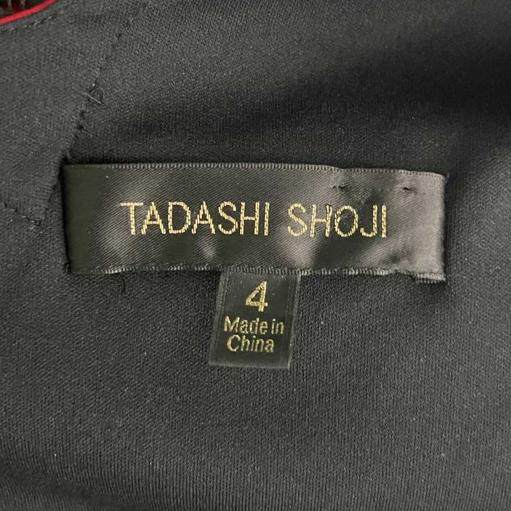 Tadashi Shoji Cocktail Dress Size 4 One Shoulder … - image 11