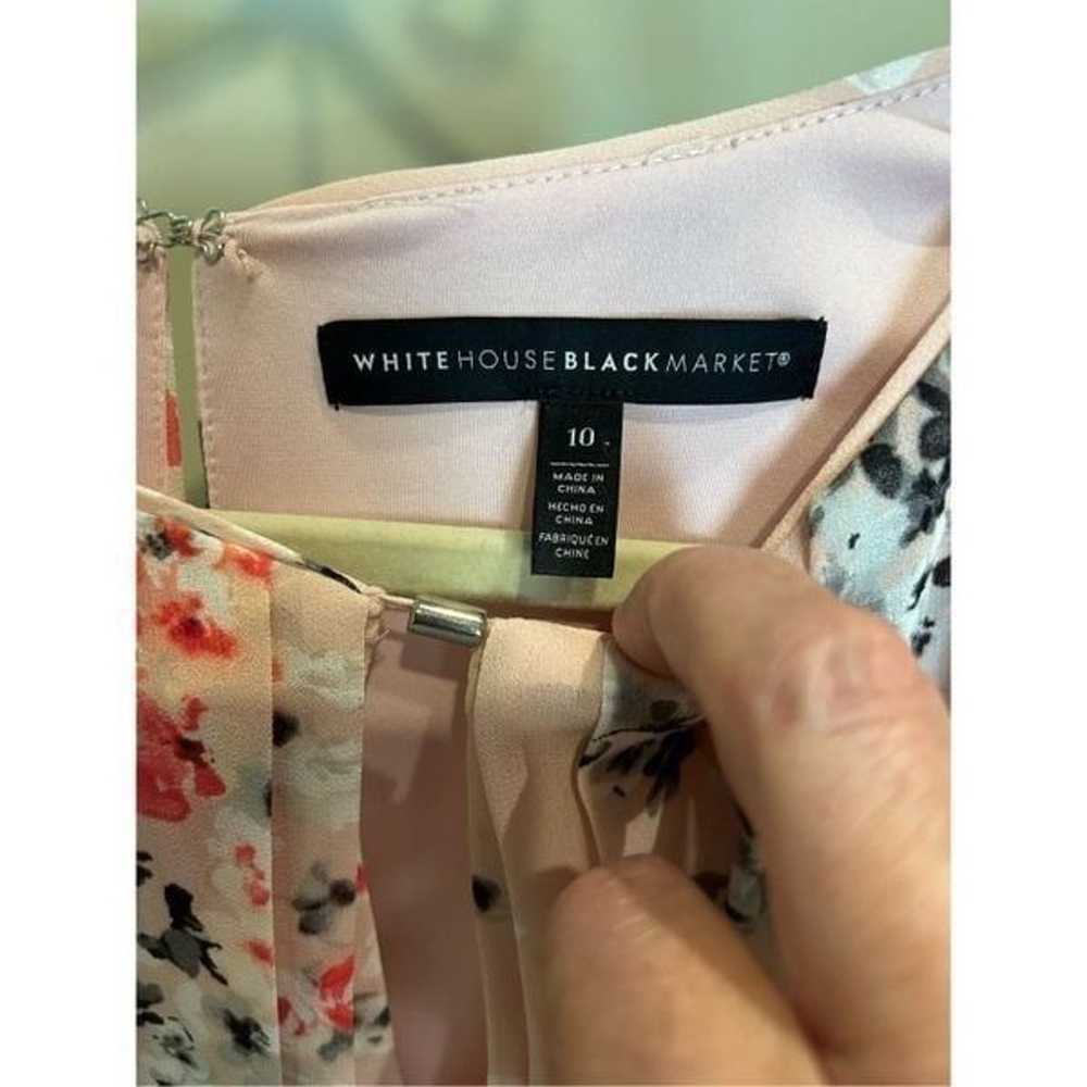 White House Black Market Pink Dress - image 9