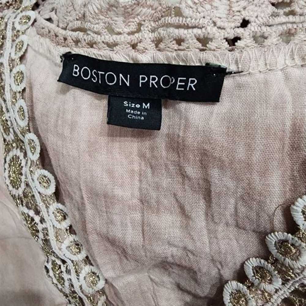 Boston Proper embroidered lace boho flapper style… - image 8
