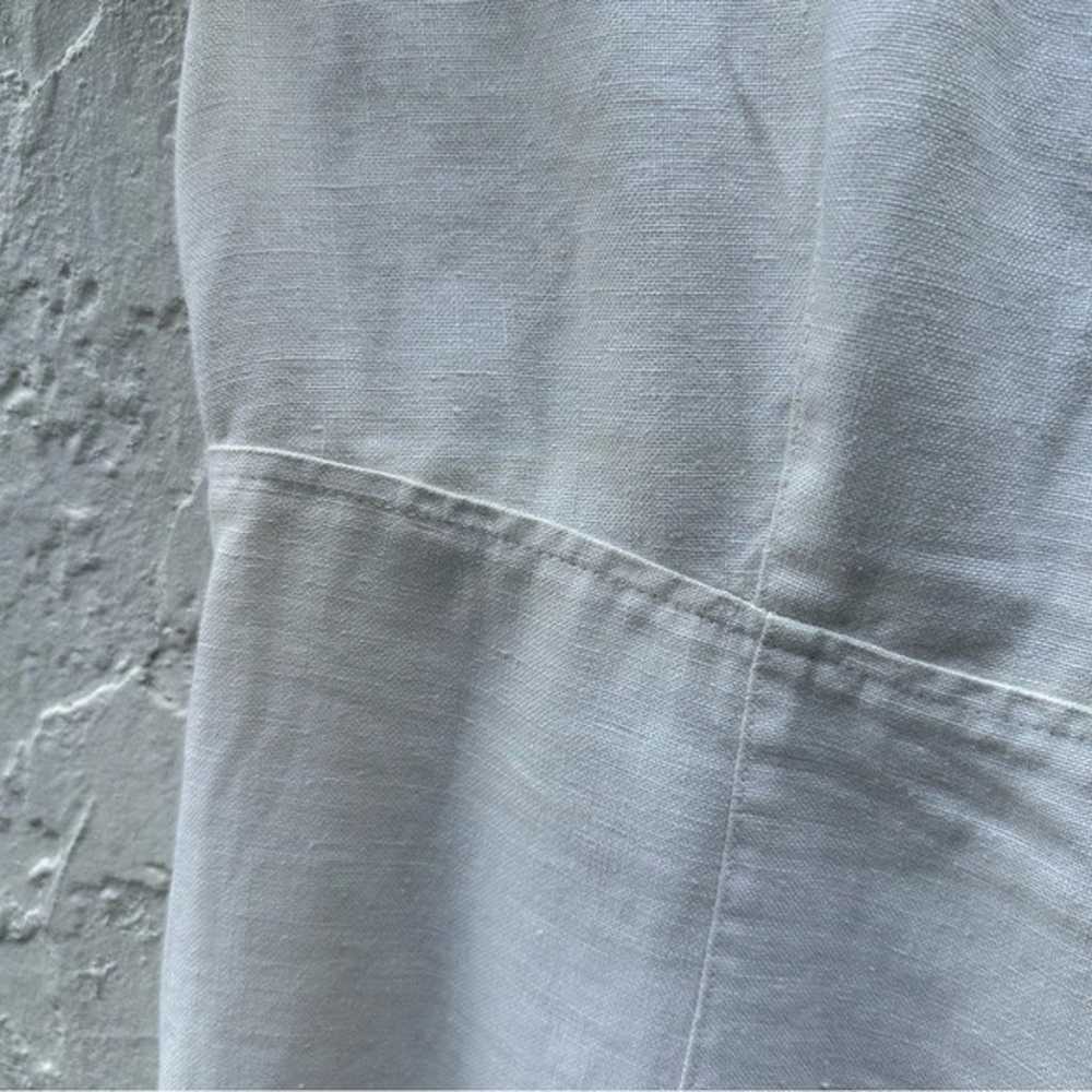 JOHNNY WAS Linen Maxi Dress Size Large Boho Sleev… - image 3