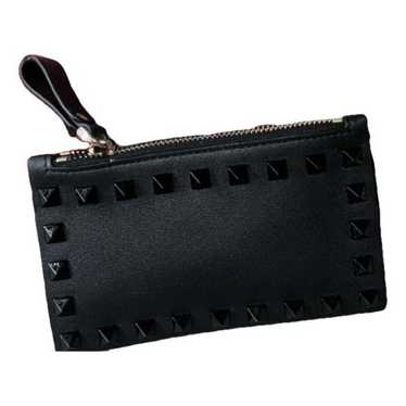 Valentino Garavani Rockstud leather clutch bag - image 1