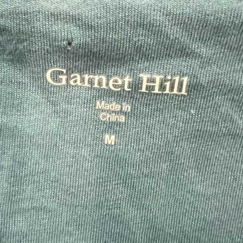 Garnet Hill sleeveless tiered ruffle dress size m… - image 4