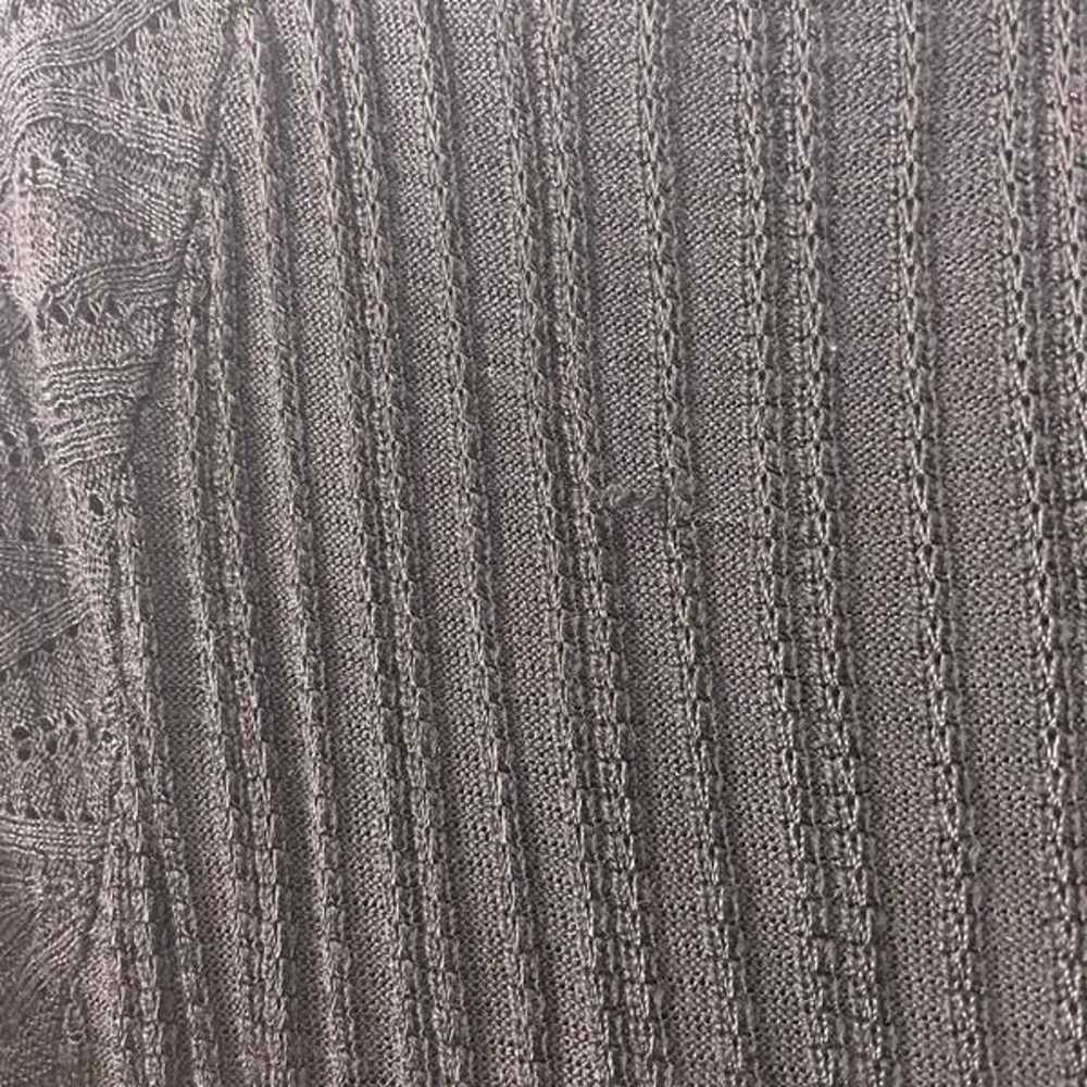 Missoni Black Wool 3/4 Length Sleeve Scoop Neck D… - image 6