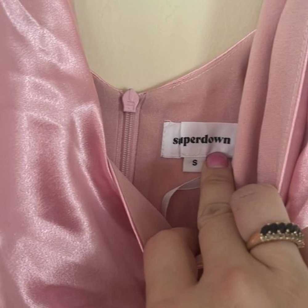 Superdown Women's Spaghetti Straps Mini Wrap Dres… - image 6