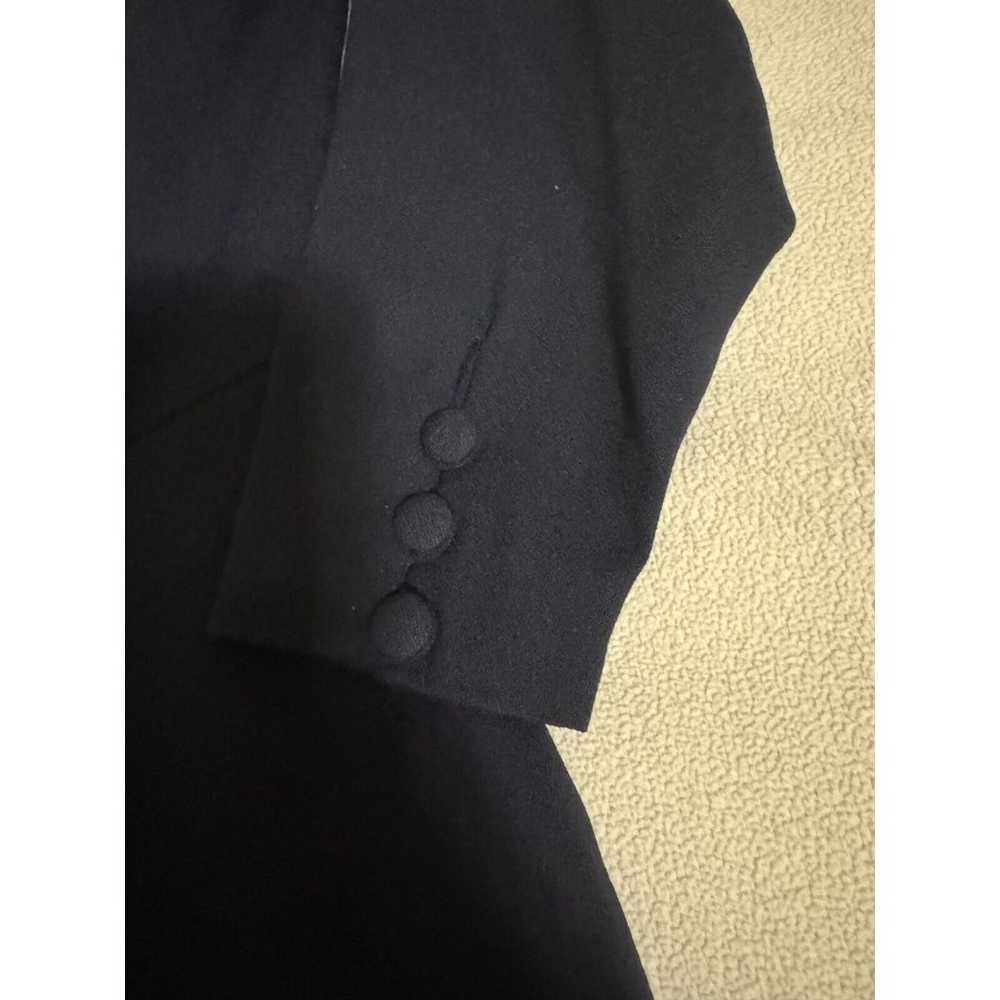 Vintage 80’s Brooks Brothers Navy 100% wool dress… - image 2