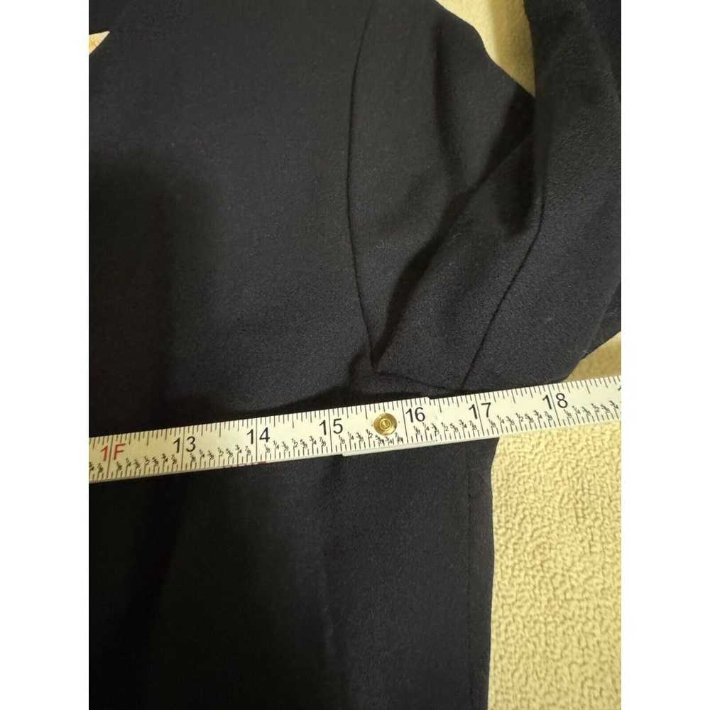 Vintage 80’s Brooks Brothers Navy 100% wool dress… - image 7