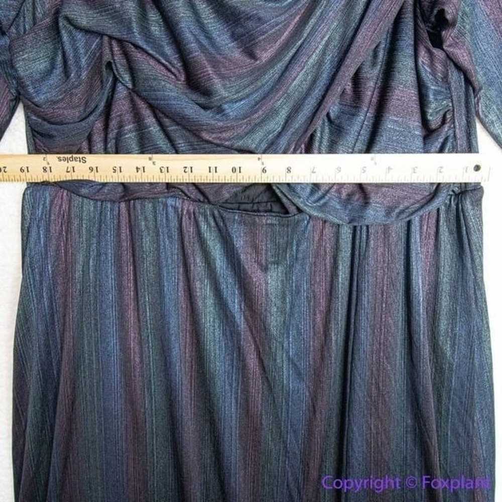 Eloquii Women's Plus Size Cross Bodice Rainbow Dr… - image 5