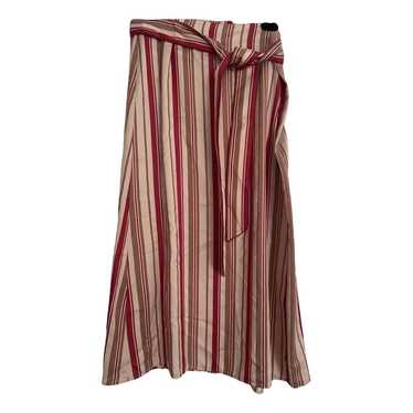 Loro Piana Silk mid-length skirt - image 1