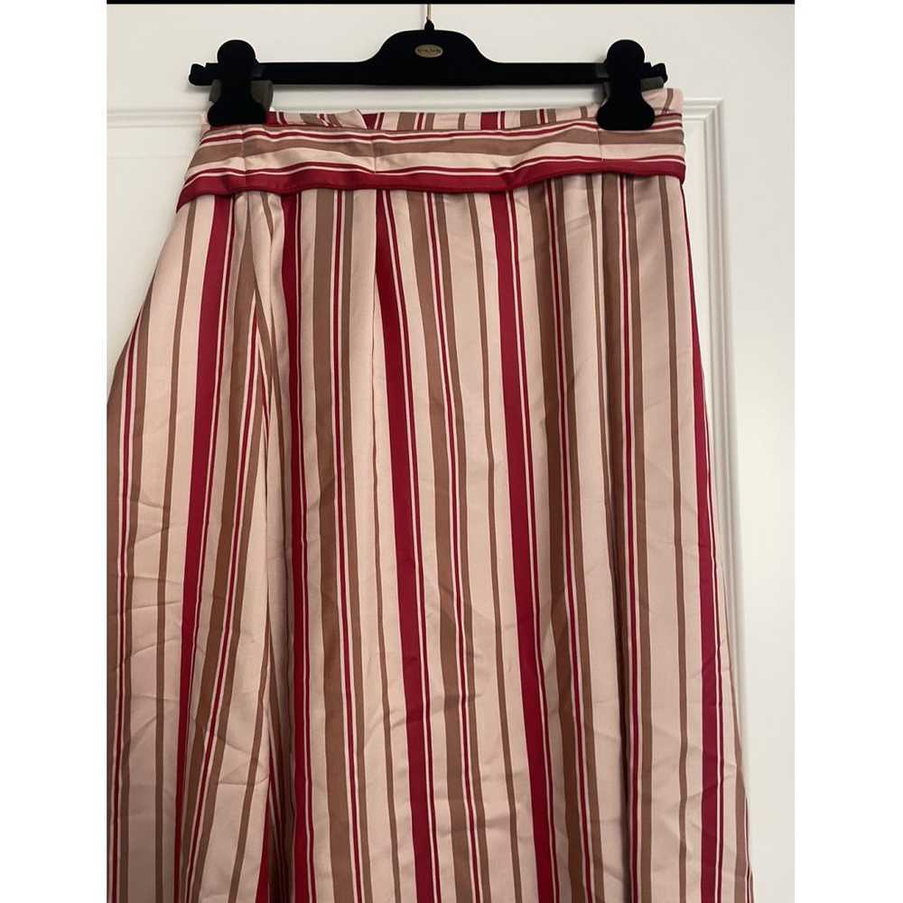 Loro Piana Silk mid-length skirt - image 3