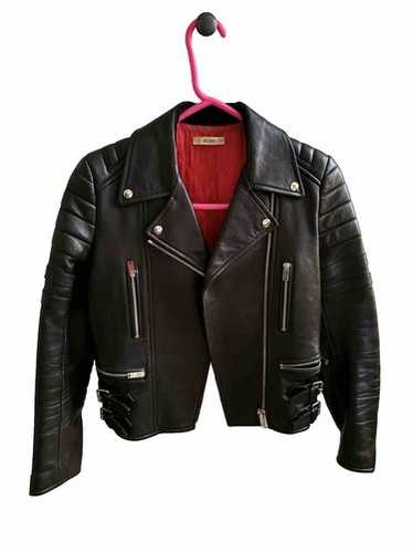 Celine black leather jacket - Gem