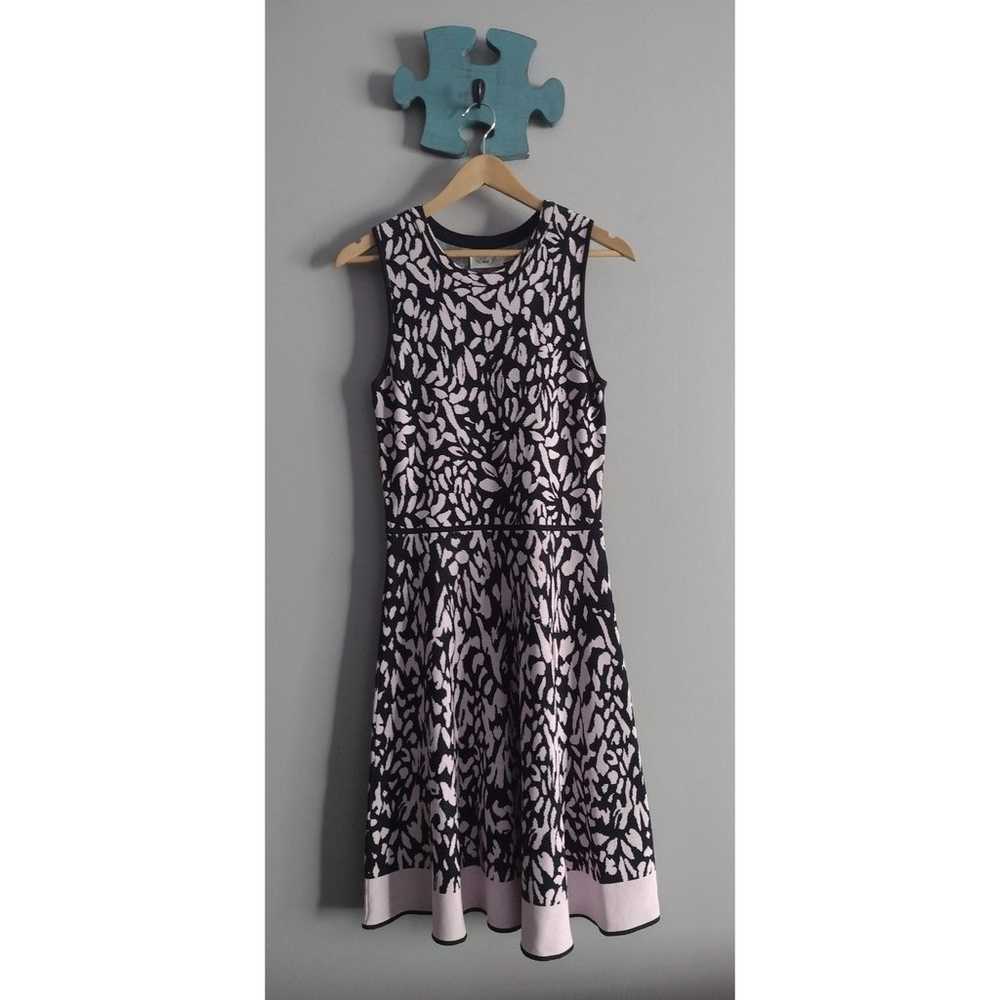 Elizs J Sleeveless Fit & Flare Knit Dress Size Me… - image 1