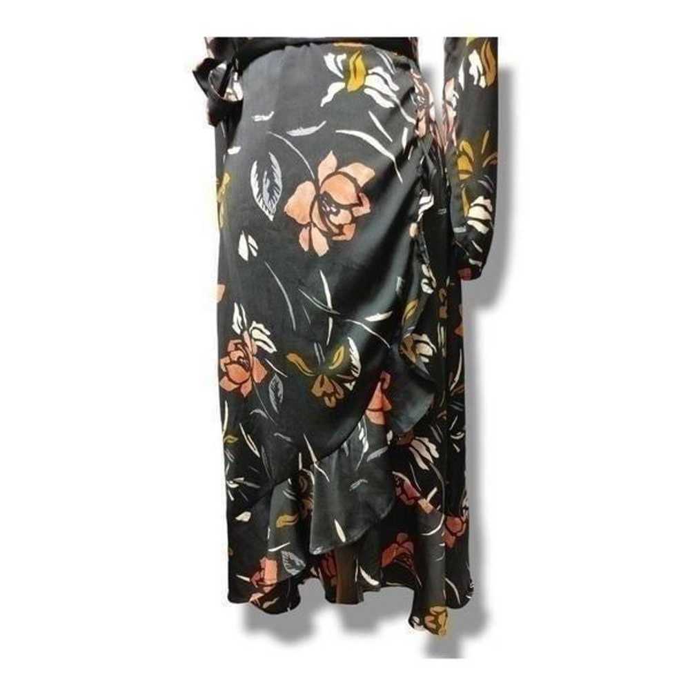 Saltwater Luxe Veronica Midi Dress in Black Floral - image 3