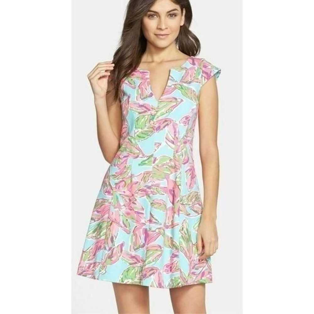 EUC Lilly Pulitzer Brielle in the vias Dress size… - image 2