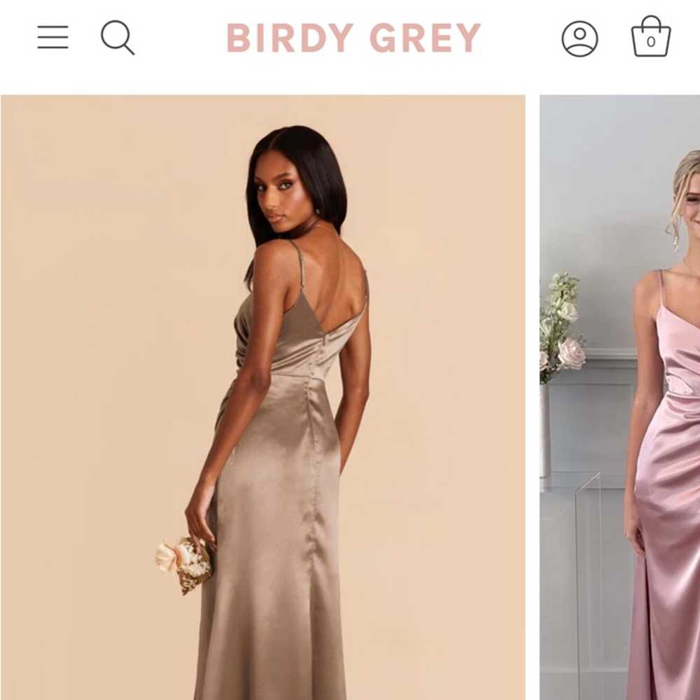 Birdy grey Catherine dress - mocha - image 2