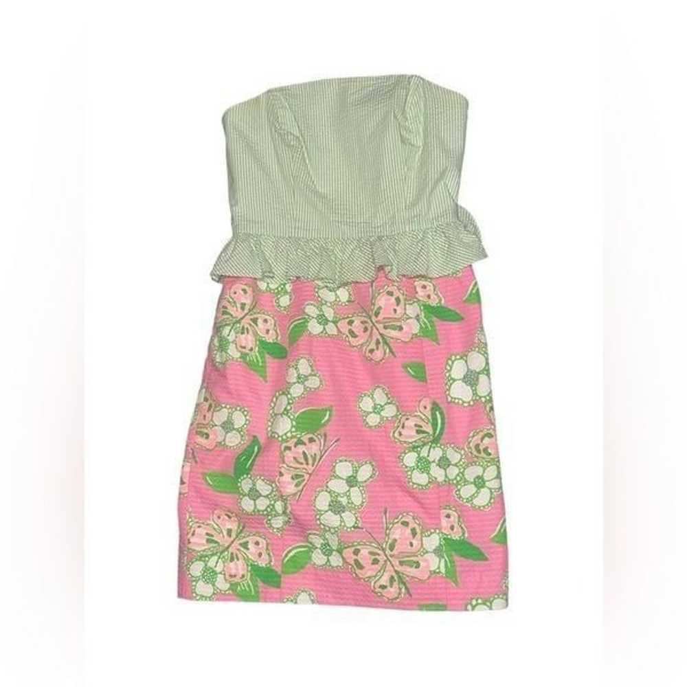 Amazing Stunning LILLY PULITZER green and pink st… - image 2