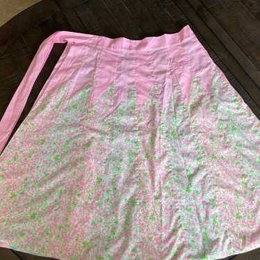 Vintage Lilly Pulitzer Reversible wrap skirt