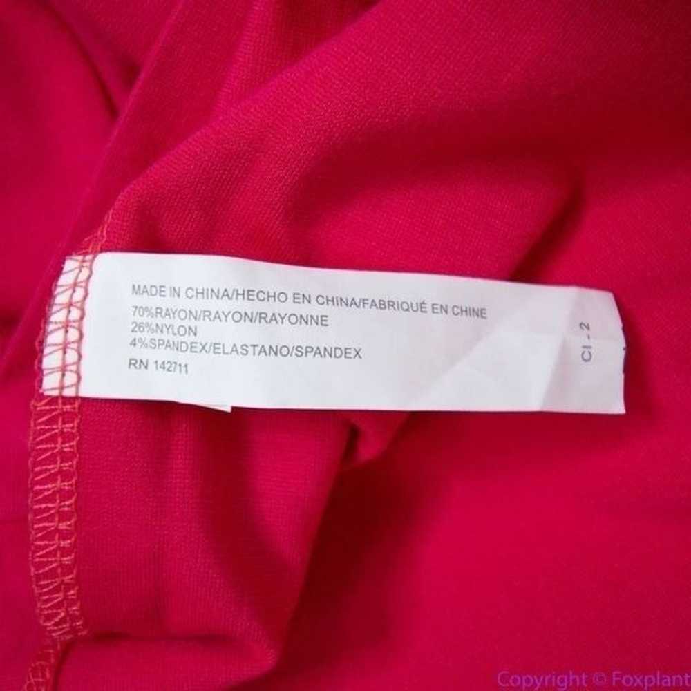 NEW Eloquii pink ruffle short sleeve crewneck sho… - image 12