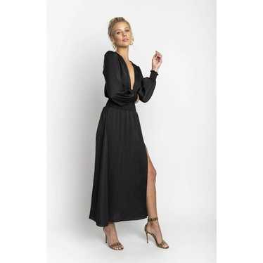 RESA Jade Black Long Sleeve Maxi Dress - Size XS - image 1