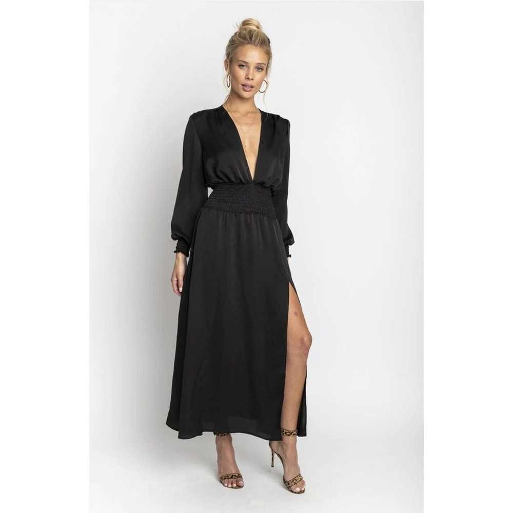 RESA Jade Black Long Sleeve Maxi Dress - Size XS - image 2