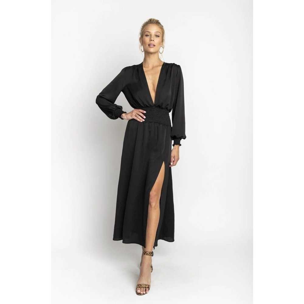 RESA Jade Black Long Sleeve Maxi Dress - Size XS - image 3