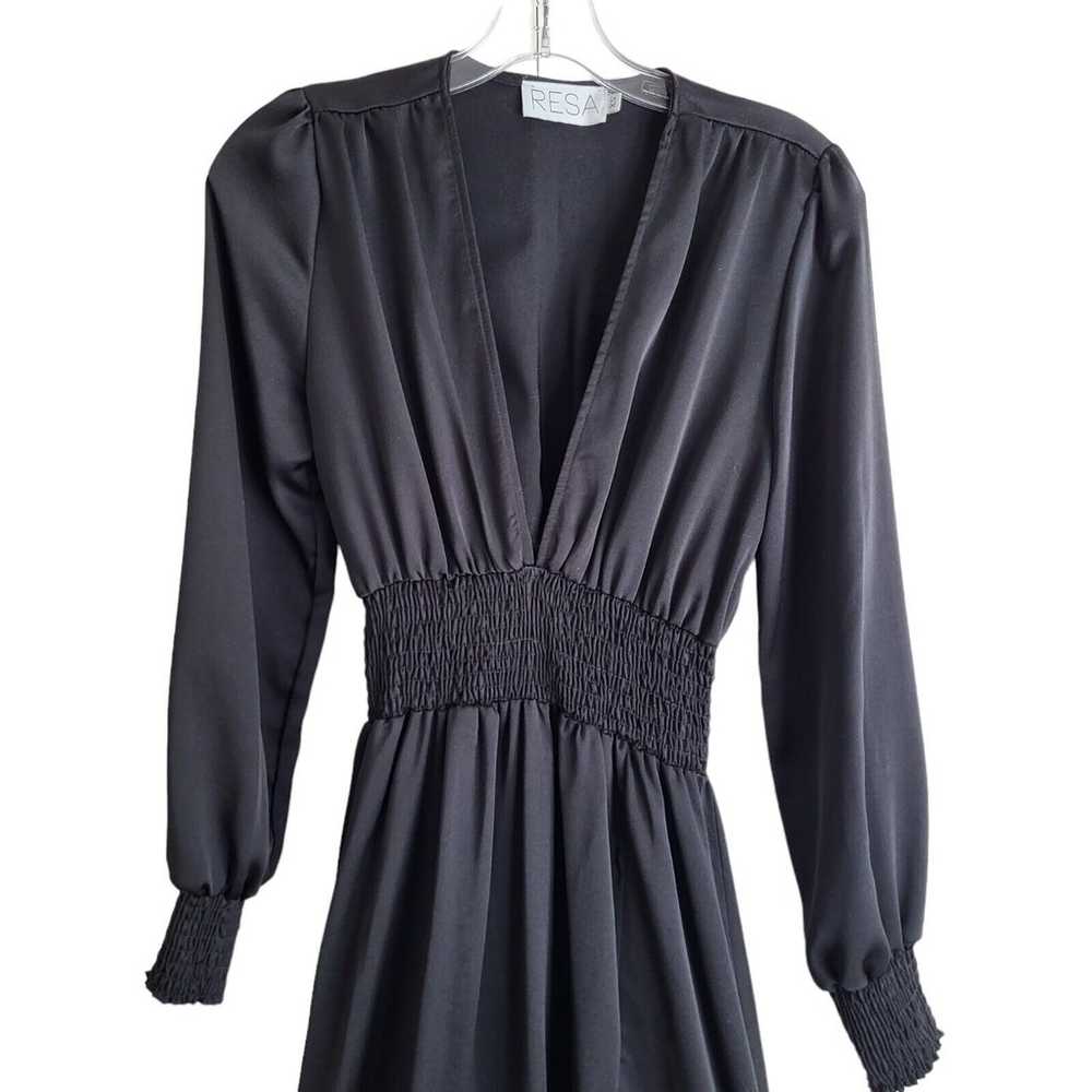 RESA Jade Black Long Sleeve Maxi Dress - Size XS - image 5
