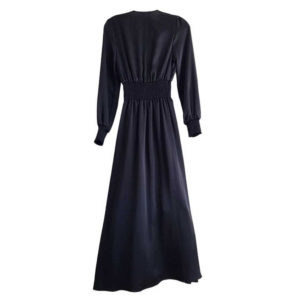 RESA Jade Black Long Sleeve Maxi Dress - Size XS - image 9