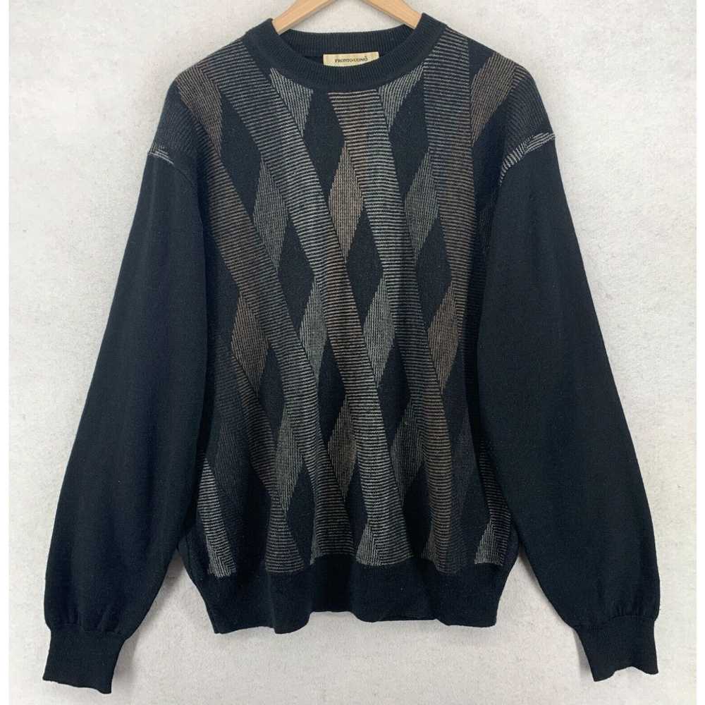 Pronto Uomo PRONTO-UOMO Sweater Men XL Wool Blend… - image 1