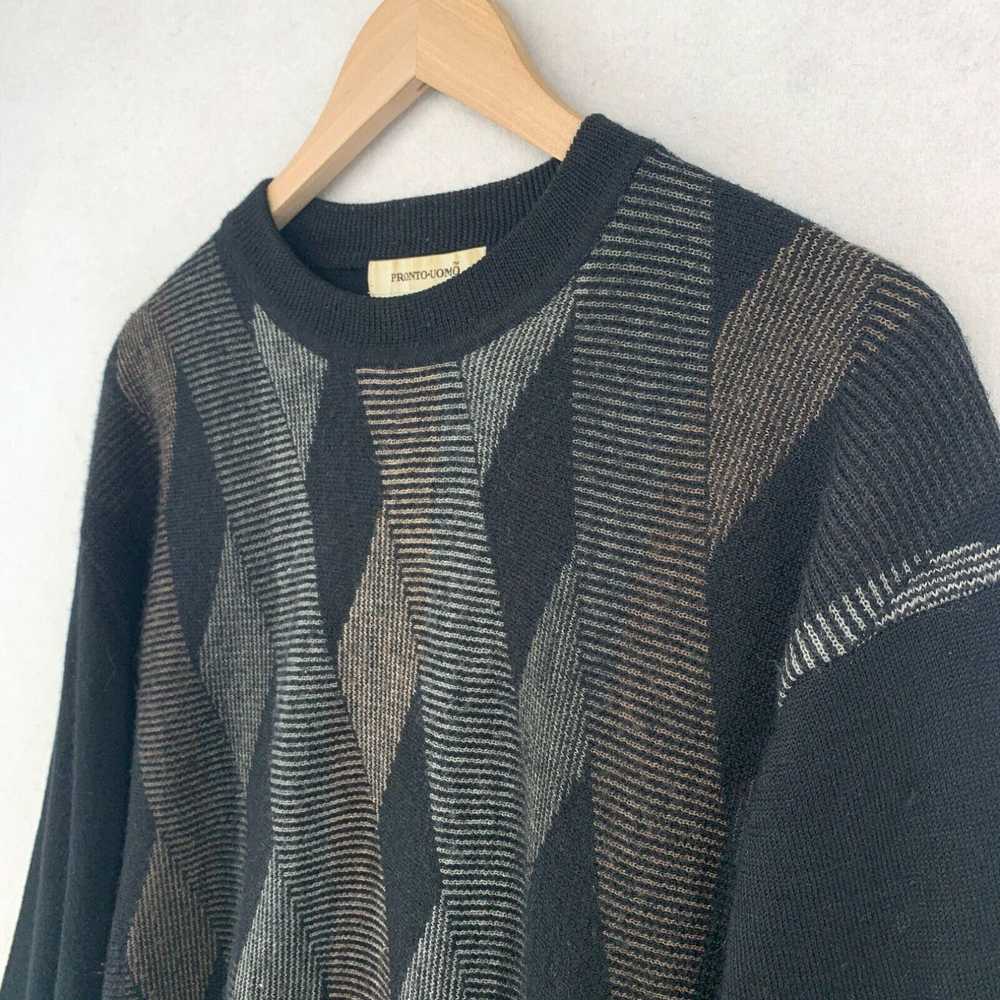 Pronto Uomo PRONTO-UOMO Sweater Men XL Wool Blend… - image 2