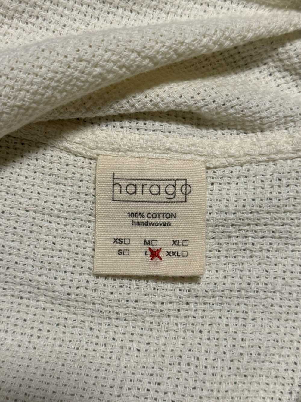 Harago Harago Cross Stitch Embroidered Shirt - image 3