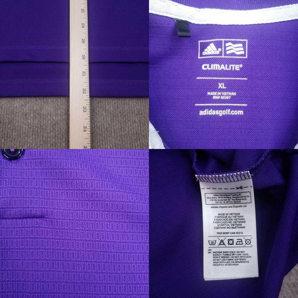 Adidas Adidas Polo Shirt Mens Size Extra Large Pu… - image 4