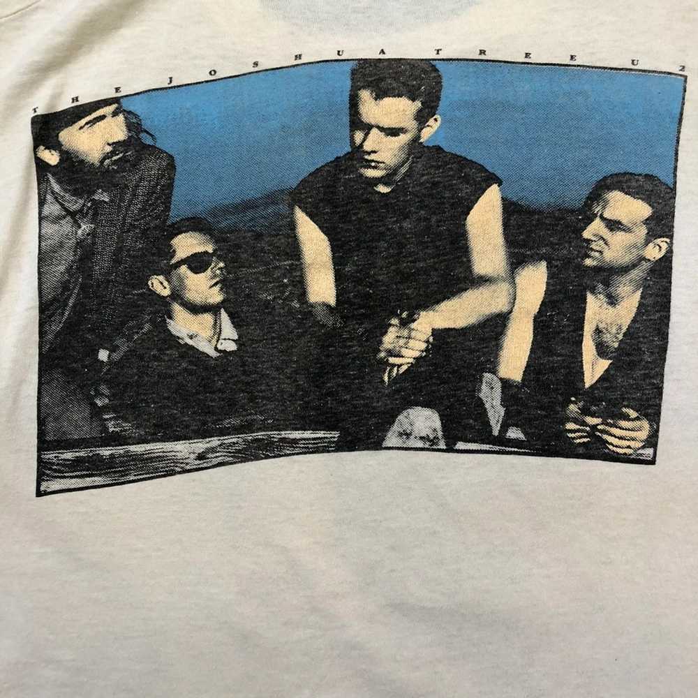 Band Tees × Streetwear × Vintage Vintage 1987 U2 … - image 2