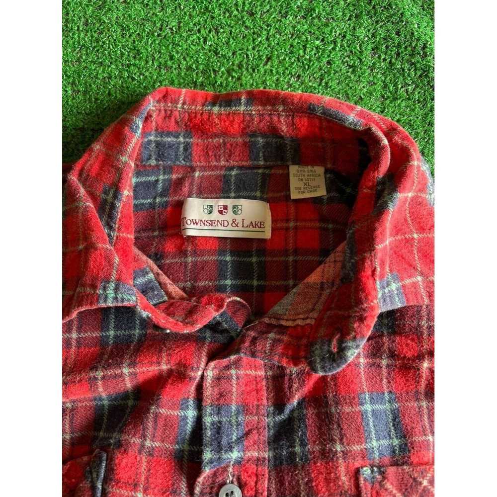 Vintage Vintage Plaid Flannel Shirts Pendleton LL… - image 10