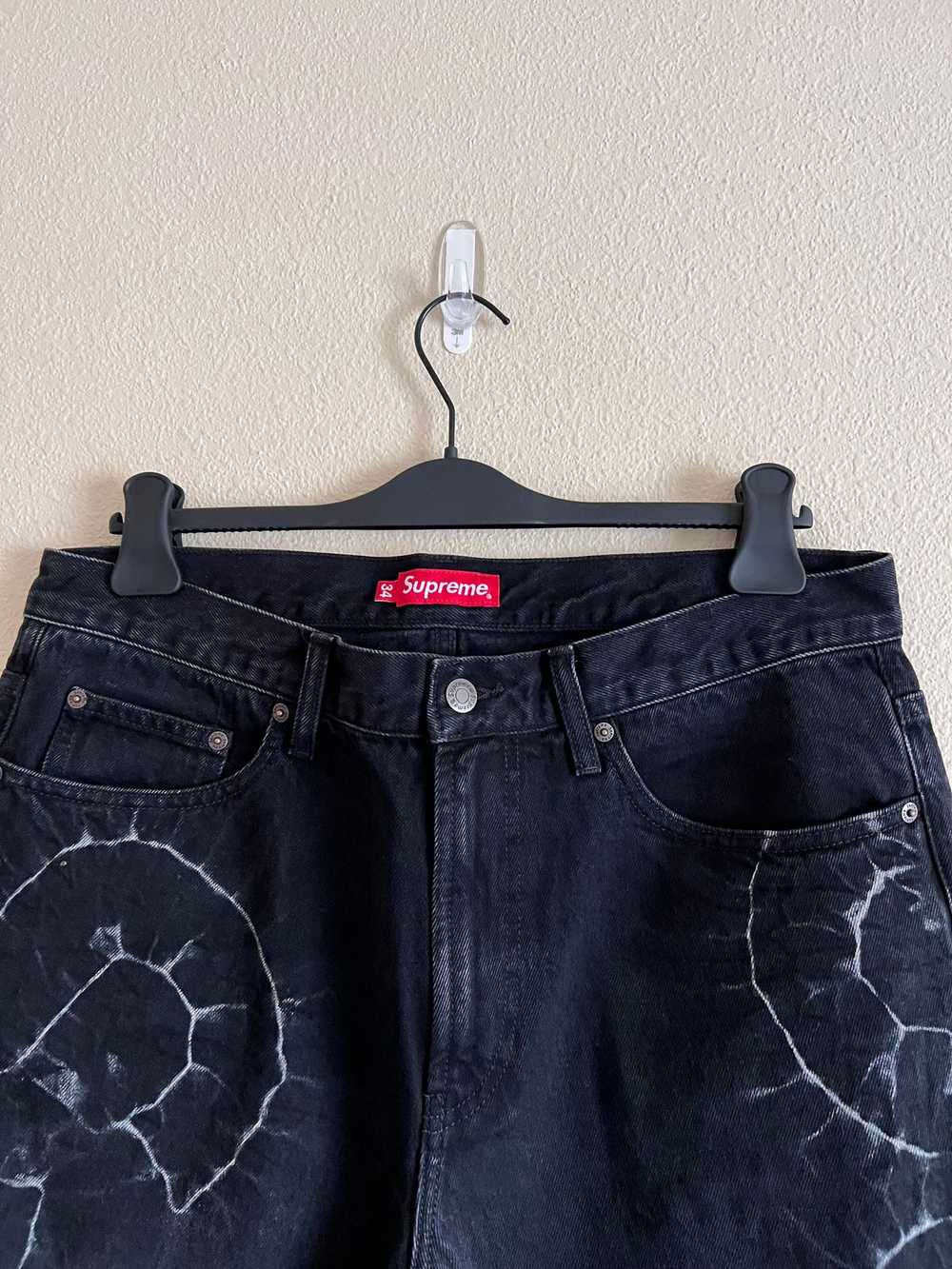 Supreme Supreme Shibori Loose Fit Denim Jeans in … - image 2