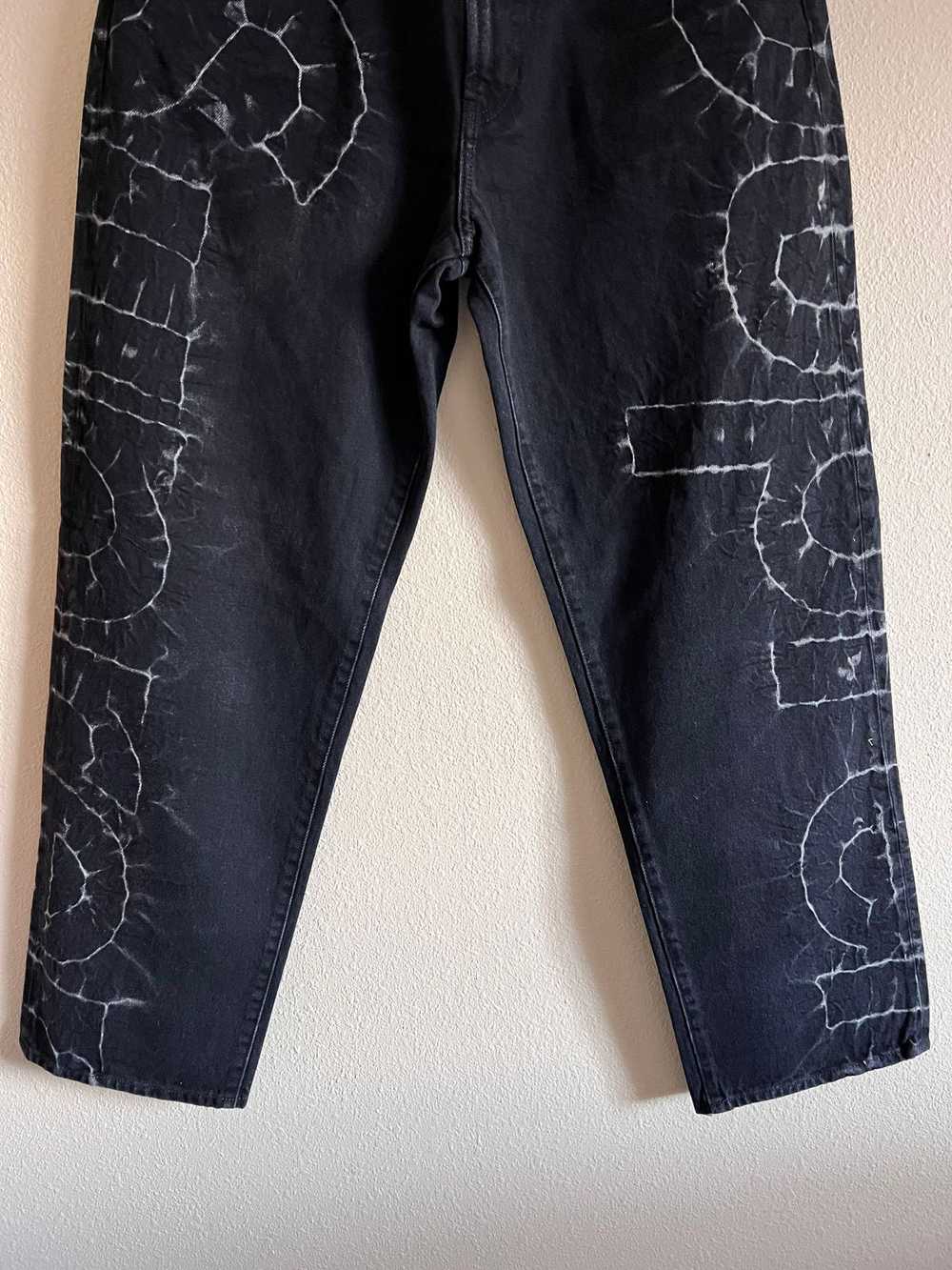 Supreme Supreme Shibori Loose Fit Denim Jeans in … - image 3