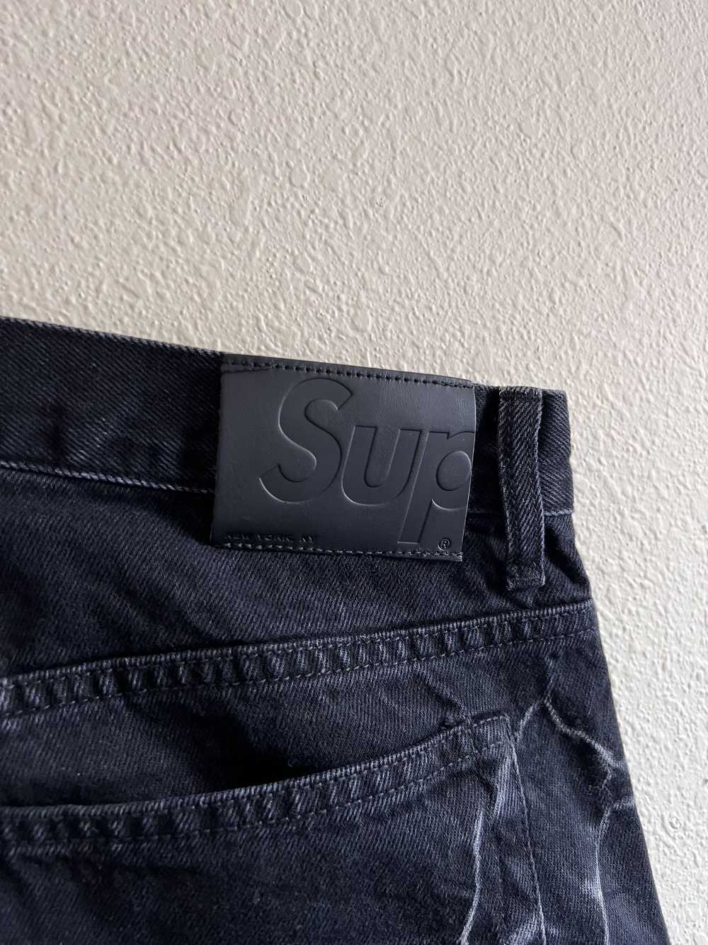 Supreme Supreme Shibori Loose Fit Denim Jeans in … - image 5